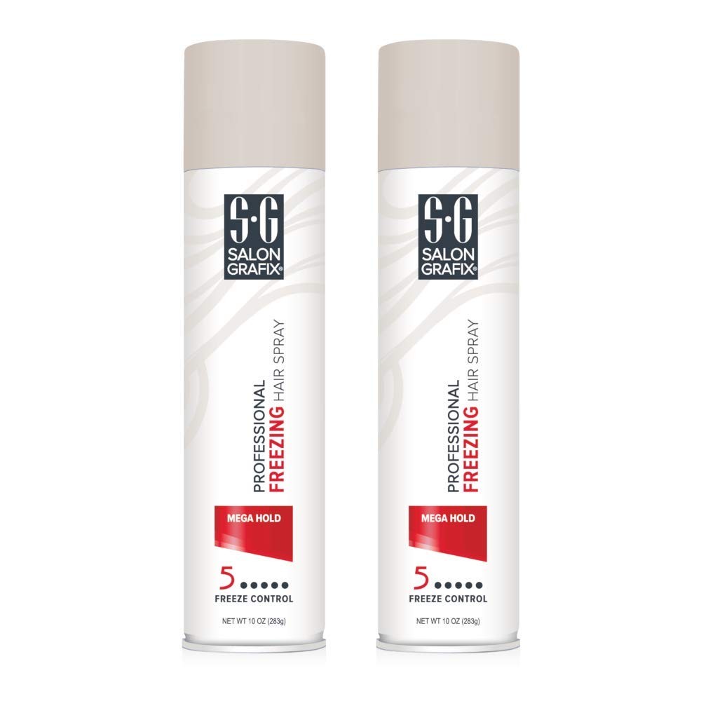 Freezing Mega Hold Hairspray 10oz 295ml 2-Pack