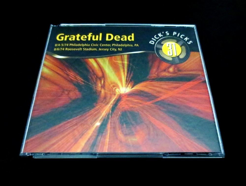 Grateful Dead Dicks Picks Vol 31 1974 Live 4CD Set PA NJ 8-4-5-6-74 1st Edition