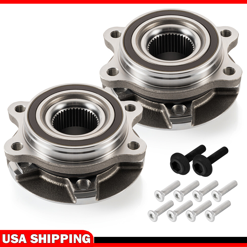 (2) Front & Rear Wheel Bearing Hub Assembly for Audi A4 A5 A6 S4 S5 513301