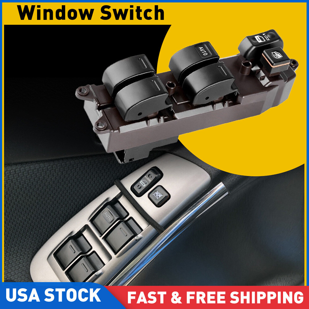 2003-2008 Toyota Corolla Front Driver Side Power Window Switch