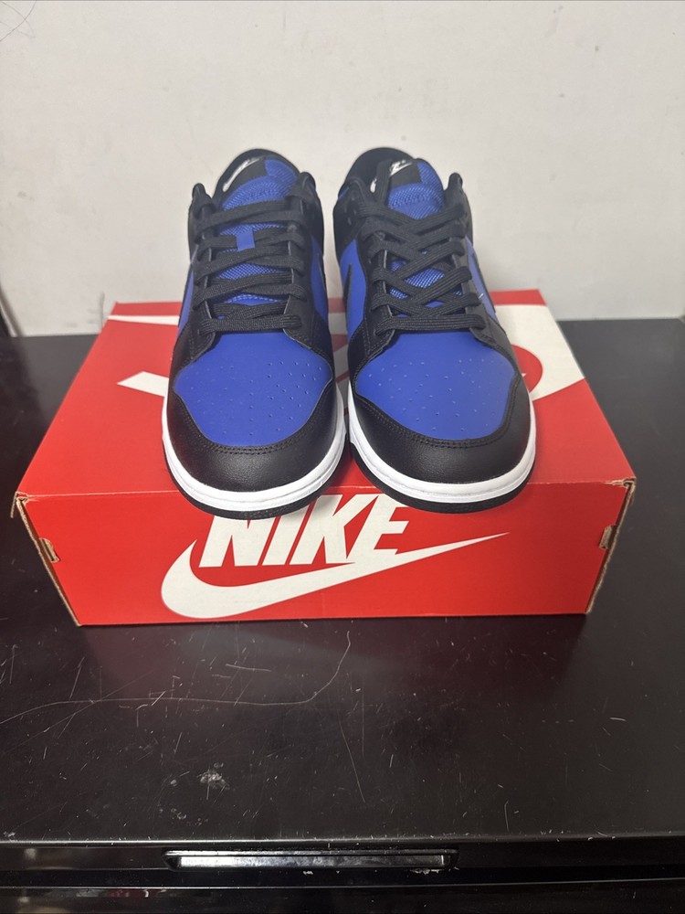 Nike Dunk Low Astronomy Blue/Black/White Size 10 Style Code HM9606-400-12