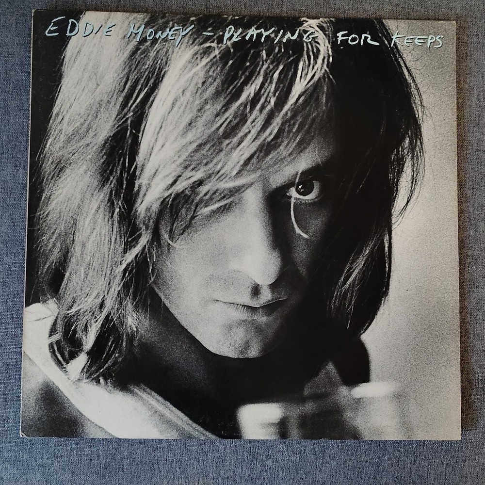 Eddie Money Playing for Keeps LP Vinyl 12