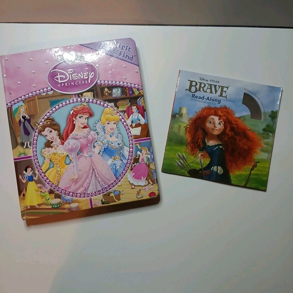 Disney Princess: Little First Hidden Pictures 2010 And Peter Pan Vintage