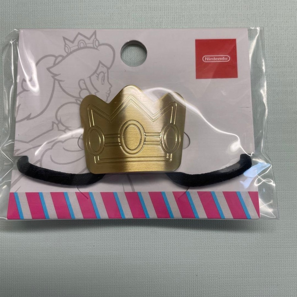Super Mario Princess Peach Crown Hair Tie, , Unused, Cosplay Accessory