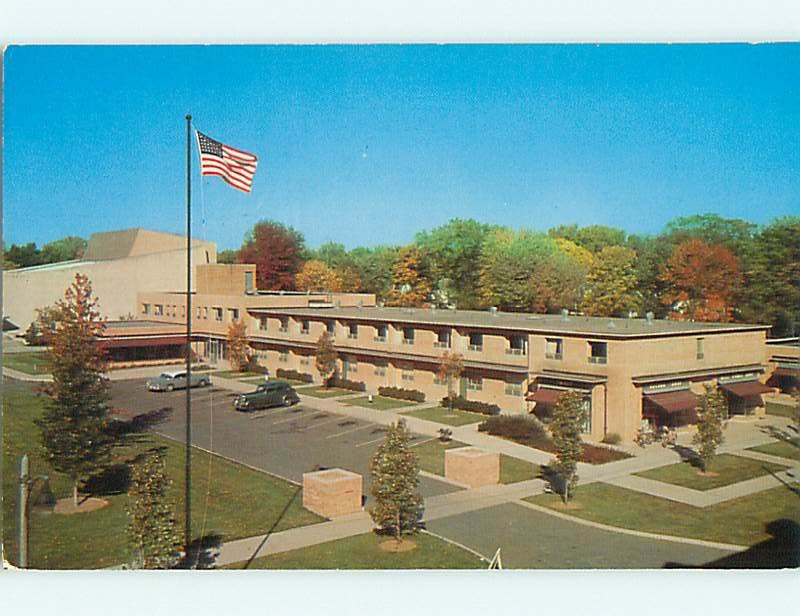 Unused Pre-1980 OLD CARS & OBERLIN INN MOTEL Oberlin Ohio OH 60.000 cards u6984@