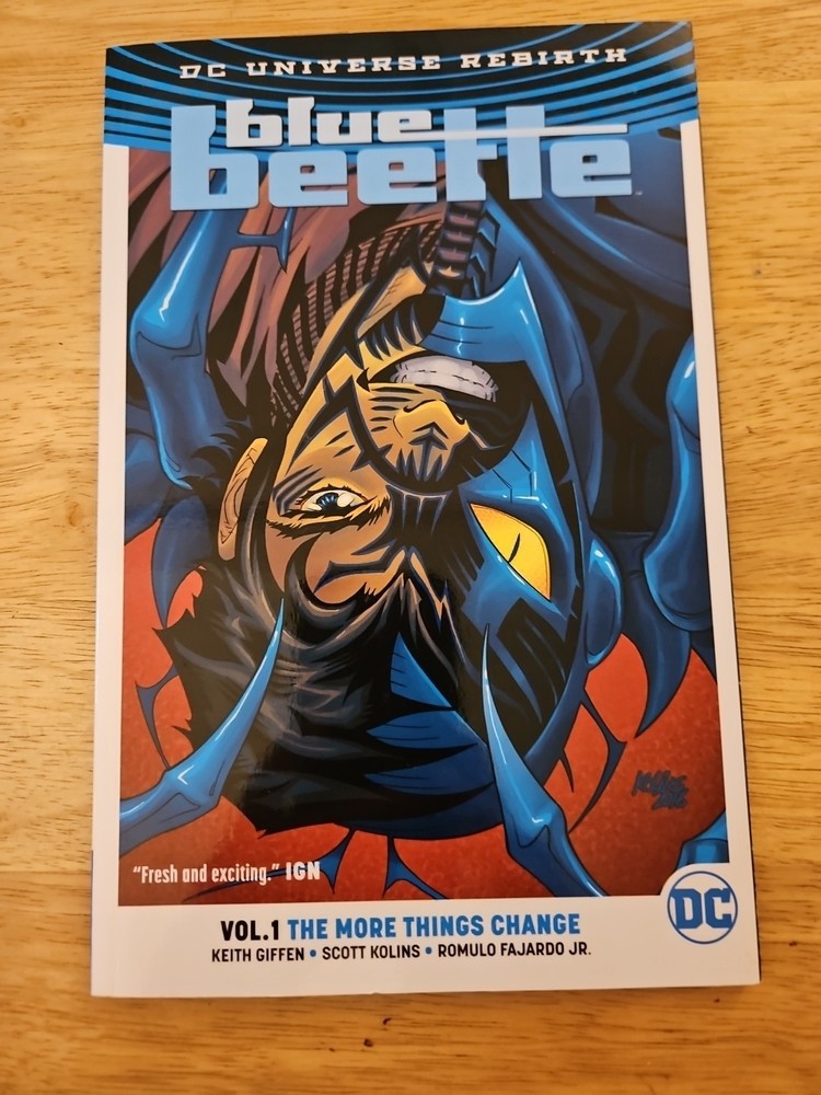 Blue Beetle Vol 1 The More Things Change Book Dc Universe Rebirth Graphic Novel