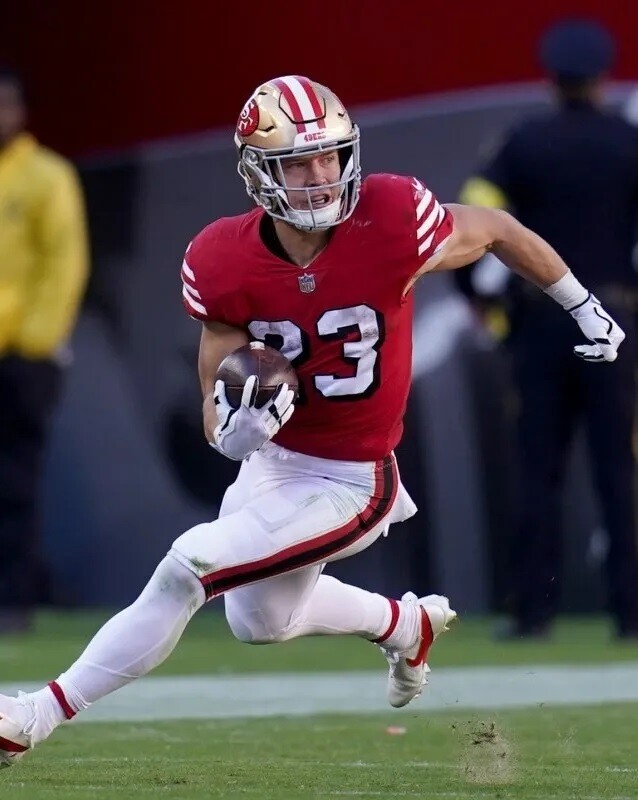 Christian Mccaffrey San Francisco 49Ers Forty Niners Football 8x10 PHOTO PRINT