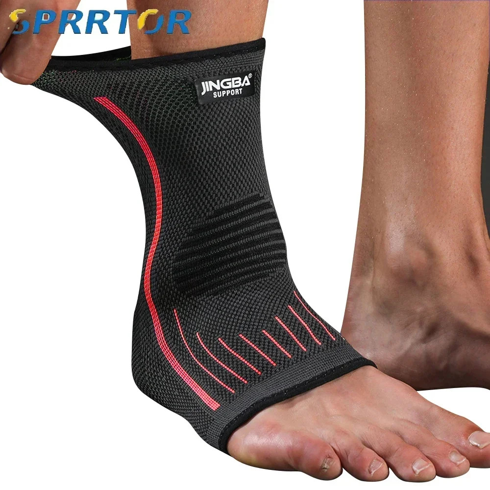 1Pc Achilles Tendon Support Brace, Plantar Fasciitis Sock, Ankle Compression Sle-image