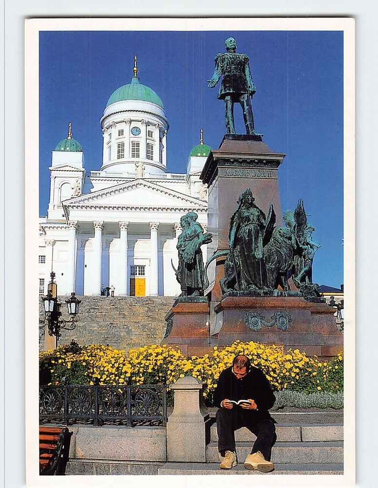 Postcard View and Scene in Helsinki Finland