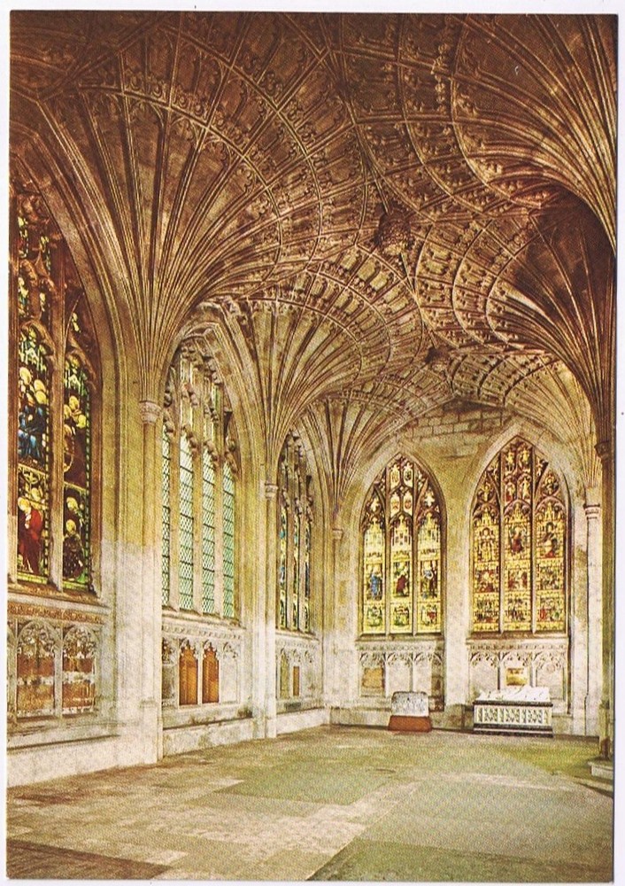 Postcard New Building Peterborough Cathedral Scotland UK