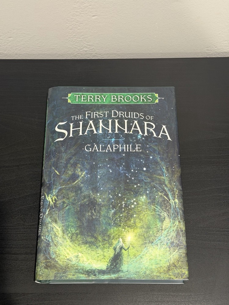Galaphile : The First Druids of Shannara by Terry Brooks (2025, HC) SIGNED