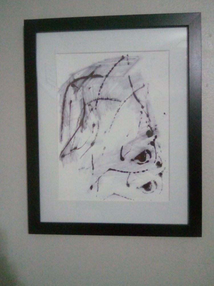 Abstract Ink Art - Unique Handmade Original Design-image