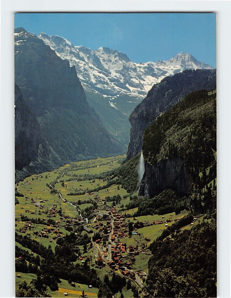 Postcard Lauterbrunnental Lauterbrunnen Switzerland