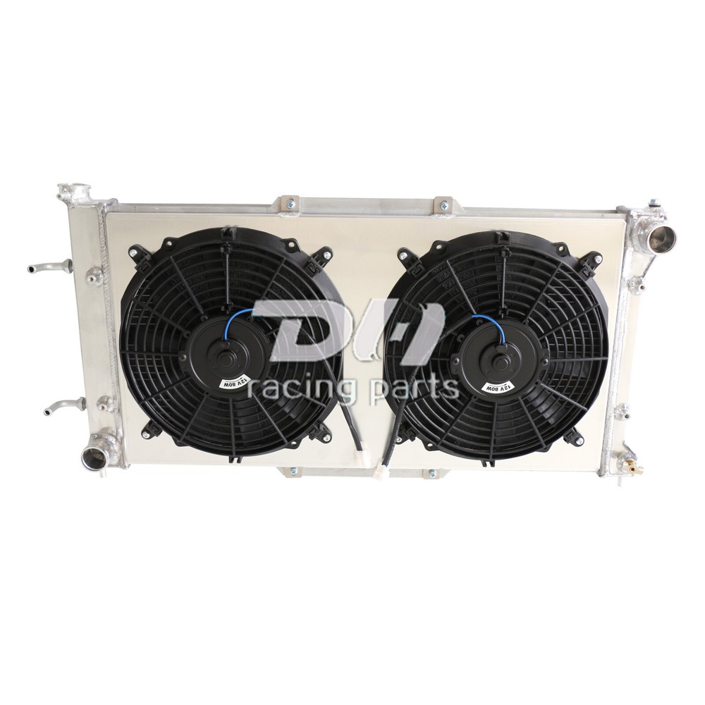 3 Rows Radiator+Shroud+Fan For 1995-1999 Subaru Legacy GT Wagon 2.2L 2.5L H4 GAS