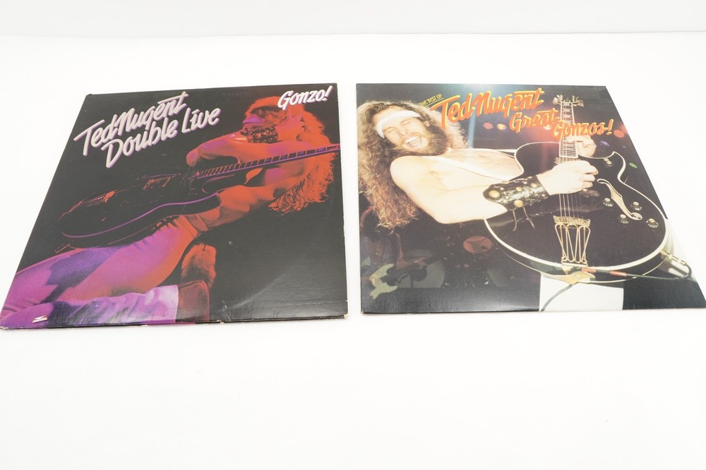 Lot of 2 Ted Nugent Vinyl  Records 
