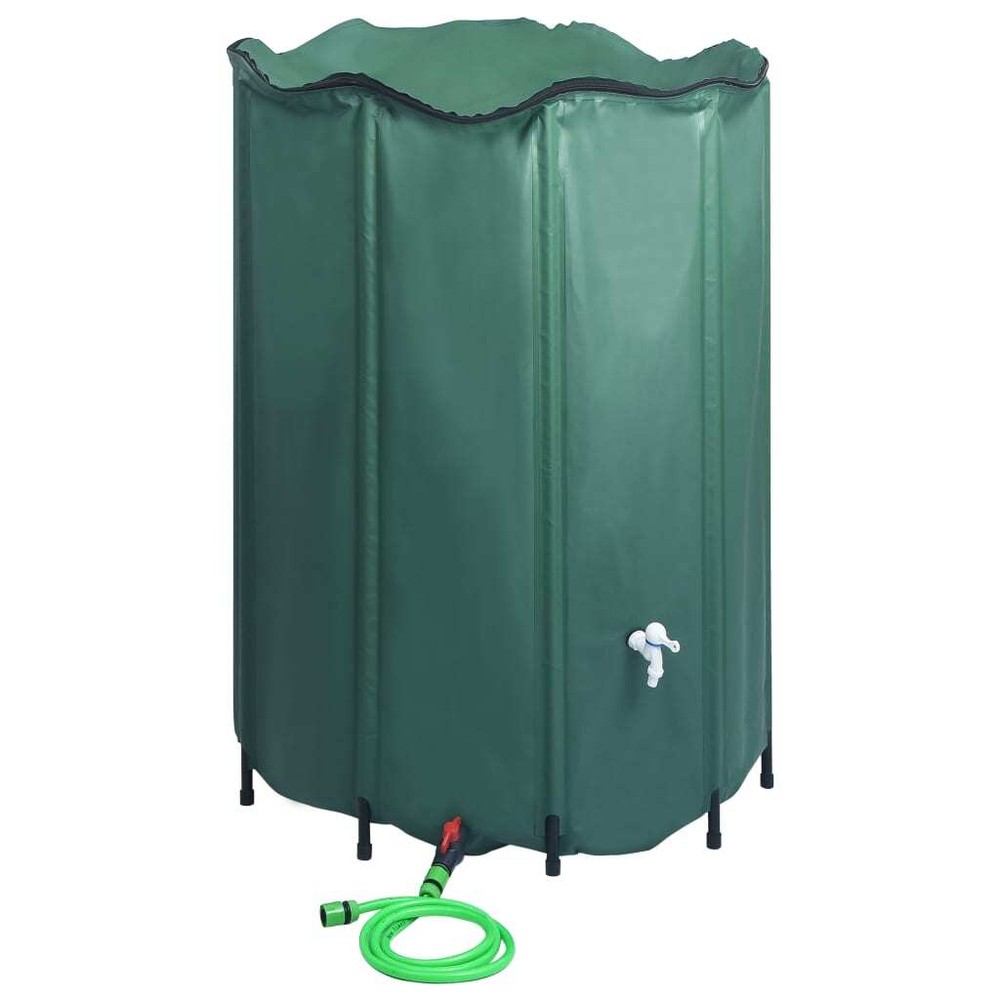 NNEVL 1500L Collapsible Rainwater Storage Tank with Spigot