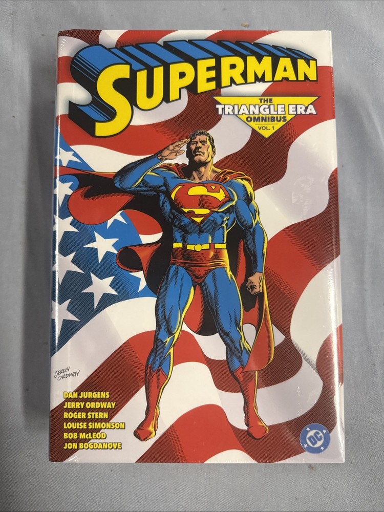 DC Comics SUPERMAN THE TRIANGLE ERA OMNIBUS Vol #1 HC 2024 Global Shipping $125