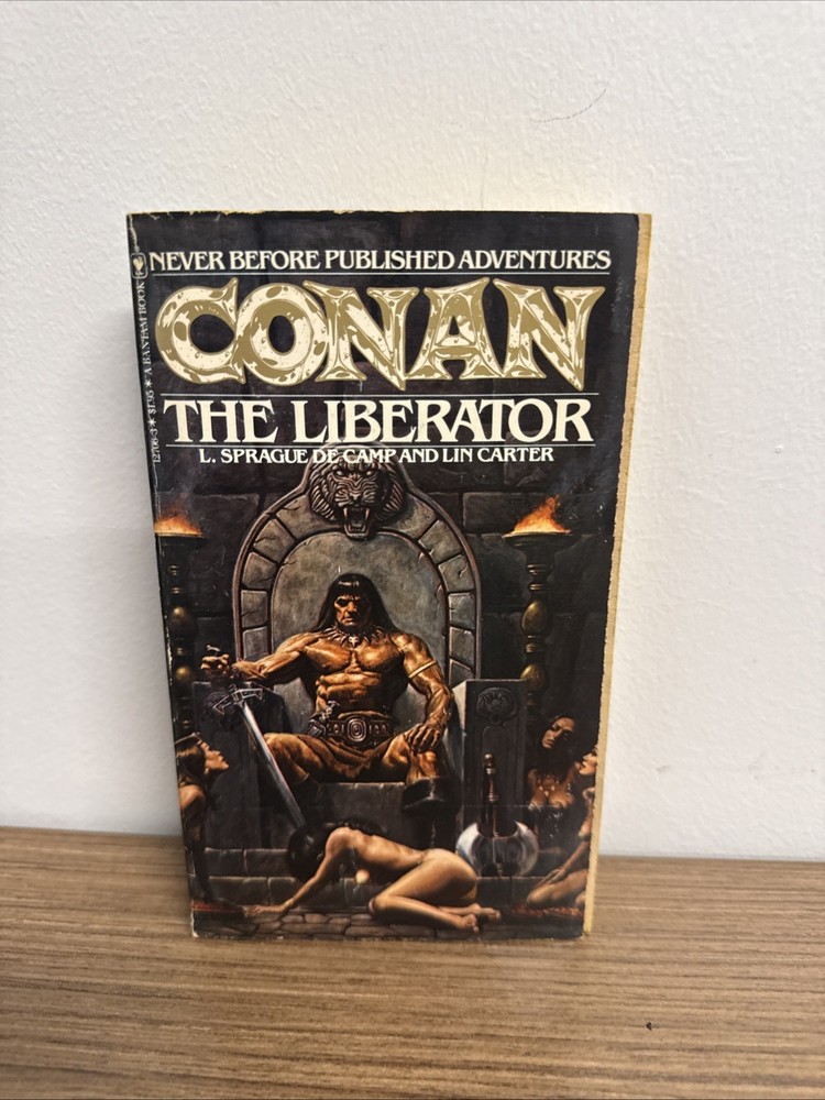 1979 CONAN THE LIBERATOR by L Sprague de Camp Bantam Paperback