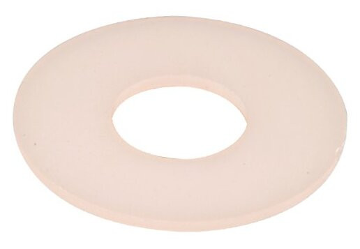 3/8-Inch Nylon Flat Washer 40-Pack for Versatile Fastening Solutions