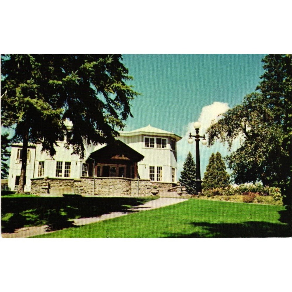 VTG Elgin House Postcard Port Carling Muskoka Ontario Canada Lake Joseph Chrome