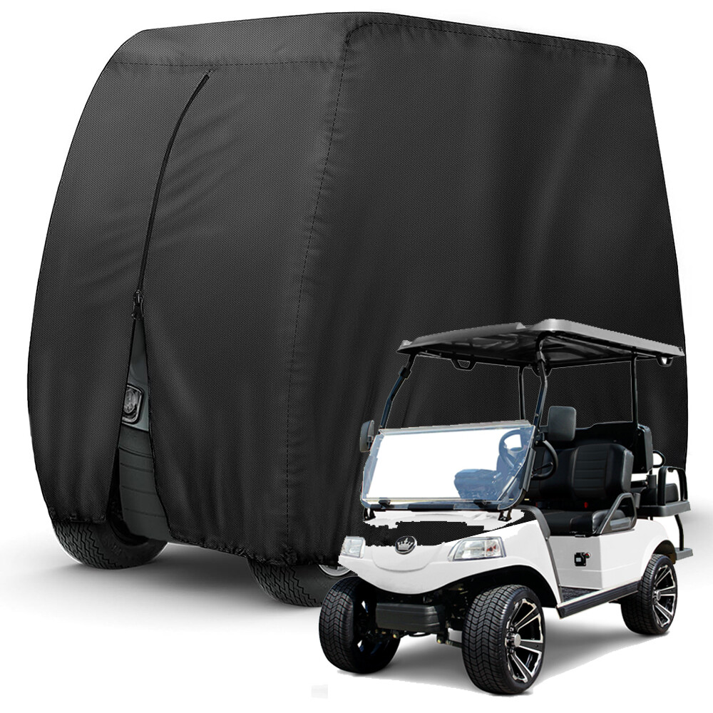 4 Passenger Golf Cart Cover Enclosure Waterproof For Evolution Classic 4 Plus