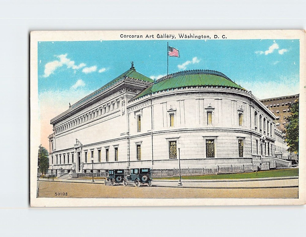 Postcard Corcoran Art Gallery Washington DC