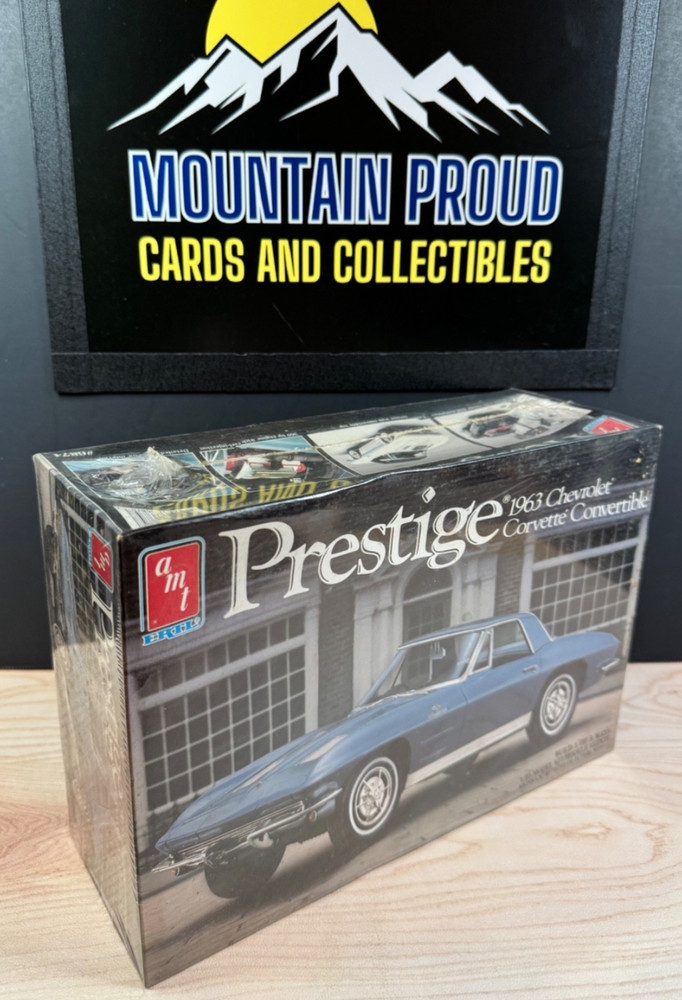 Amt Prestige 1963 Chevrolet Corvette Convertible 1:25 Kit #6874 Factory Sealed