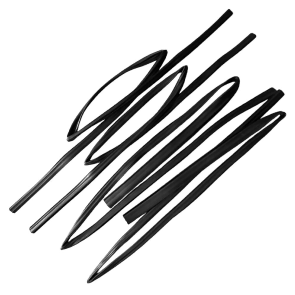 4* Replacement For Toyota Land Cruiser Front Rear RH & LH Door Glass Run 1991-97