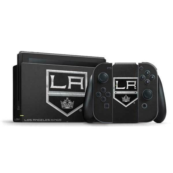 NHL Los Angeles Kings Nintendo Switch Bundle Skin - Los Angeles Kings Distressed
