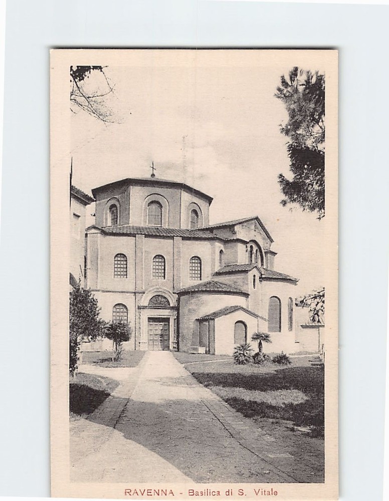Postcard Basilica di S. Vitale Ravenna Italy