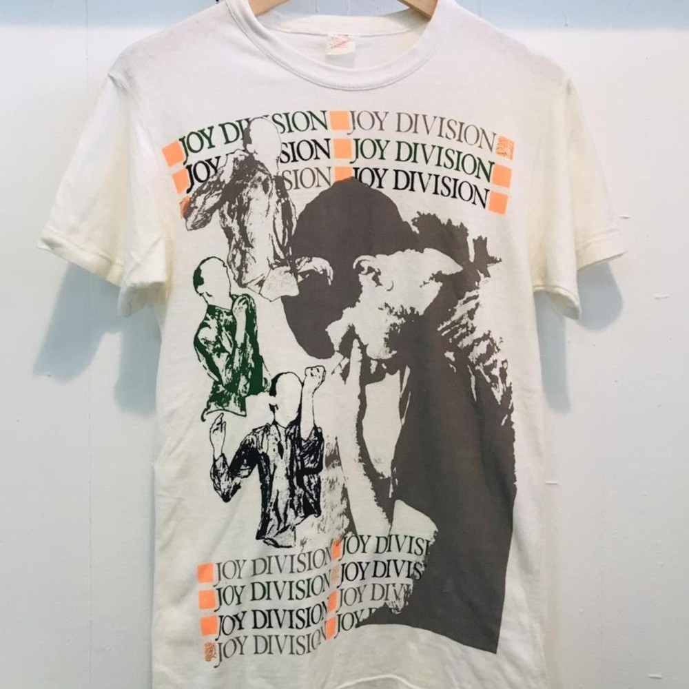 Remake Joy Division Band 90s White Short Sleeve T shirt Classic tee NH27400