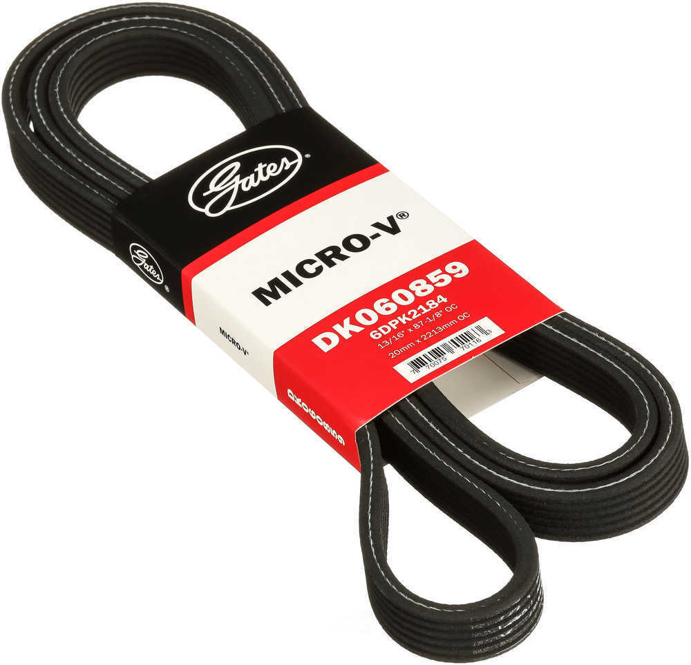 Serpentine Belt-Premium OE Dual Sided Micro-V Belt Gates DK060859