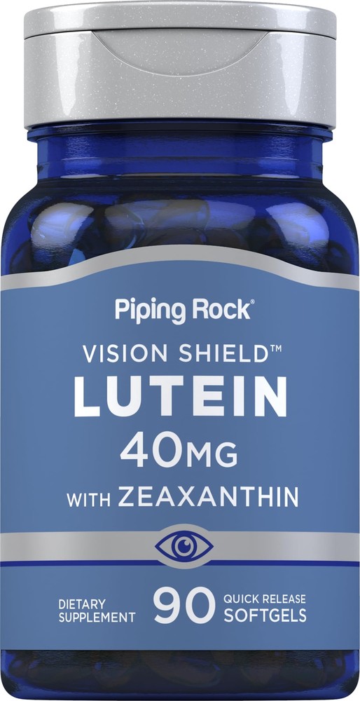 Lutein with Zeaxanthin 40mg | 90 Softgels | Eye Health Vitamins | Non-GMO Glu...
