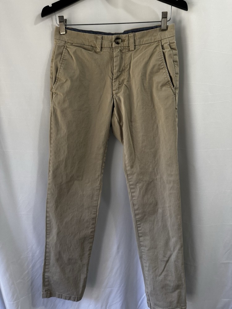 Vineyard Vines Breaker Pants Mens Sz 28x32 Beige Khaki Tan Chino Preppy