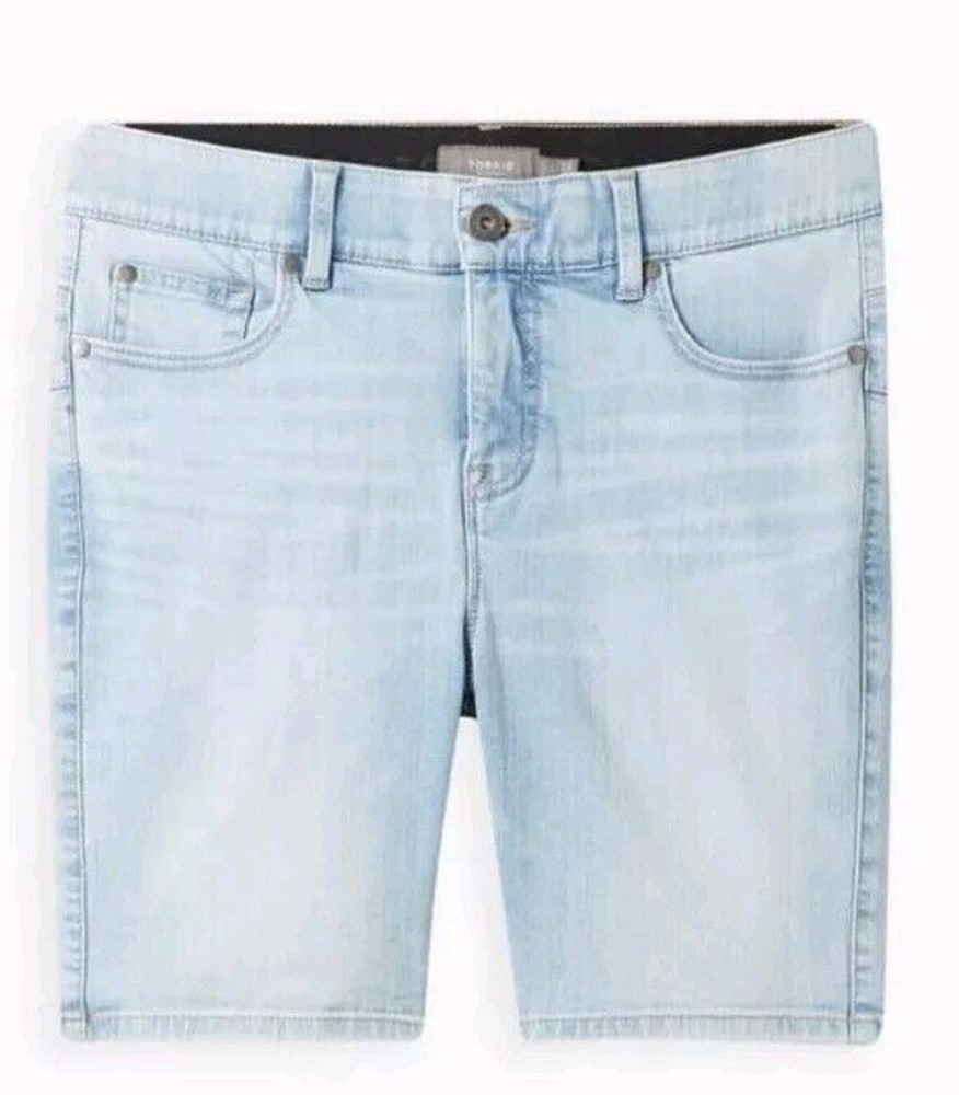 Torrid Bombshell Jean Shorts Size 28 Premium Stretch 8