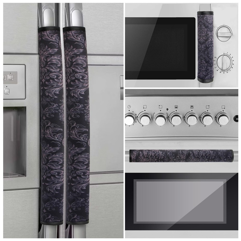 Fridge Door Handle Covers, Kitchen and Bathroom Appliance Door Handle Protect...