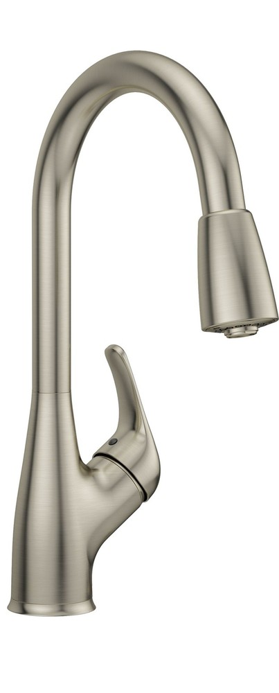 PROFLO PFXC9011LF Tecopa 1 GPM 1 Hole Pull Down Kitchen Faucet - Nickel