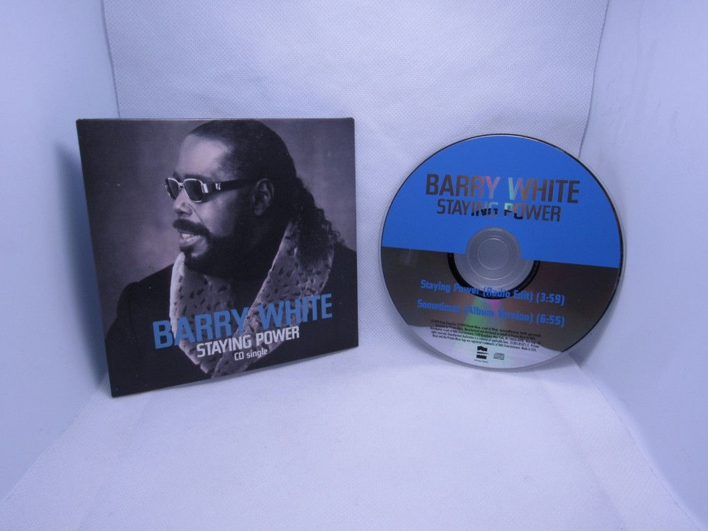 Barry White - Staying Power CD Single 1999 R&B Soul Unlimited Gold