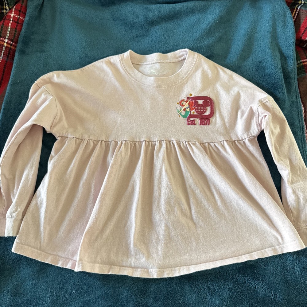 Disney Princess Glitter Spirit Jersey Kids Large Walt Disney World