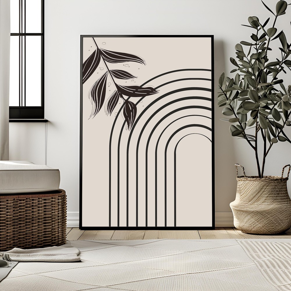Abstract Modern Matisse Poster Geometric Dorm Wall Art Abstract Poster Home