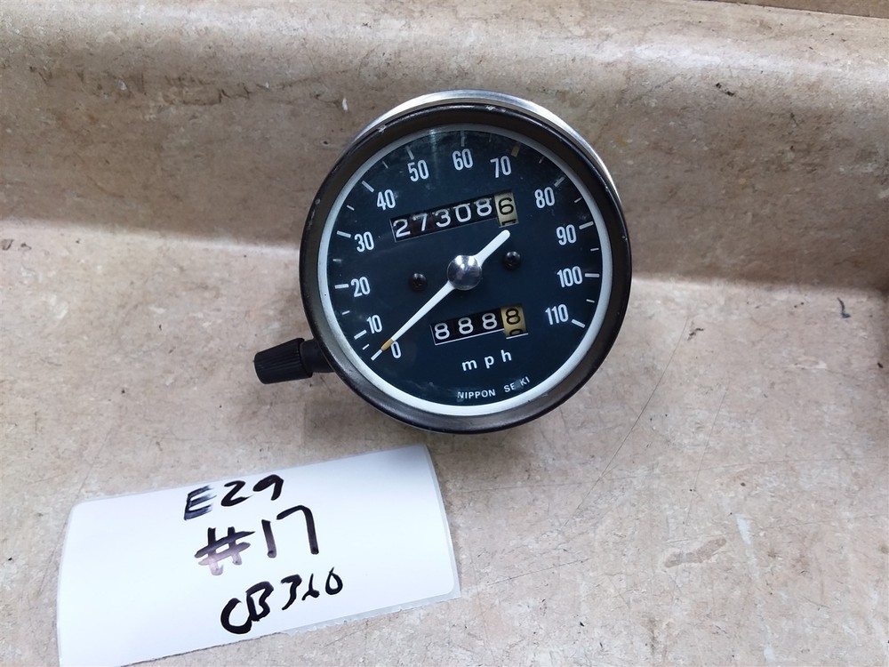 Honda 360 CB360 CL360 Good Speedometer Gauge 1974 1975 1976 #17 ARP E29