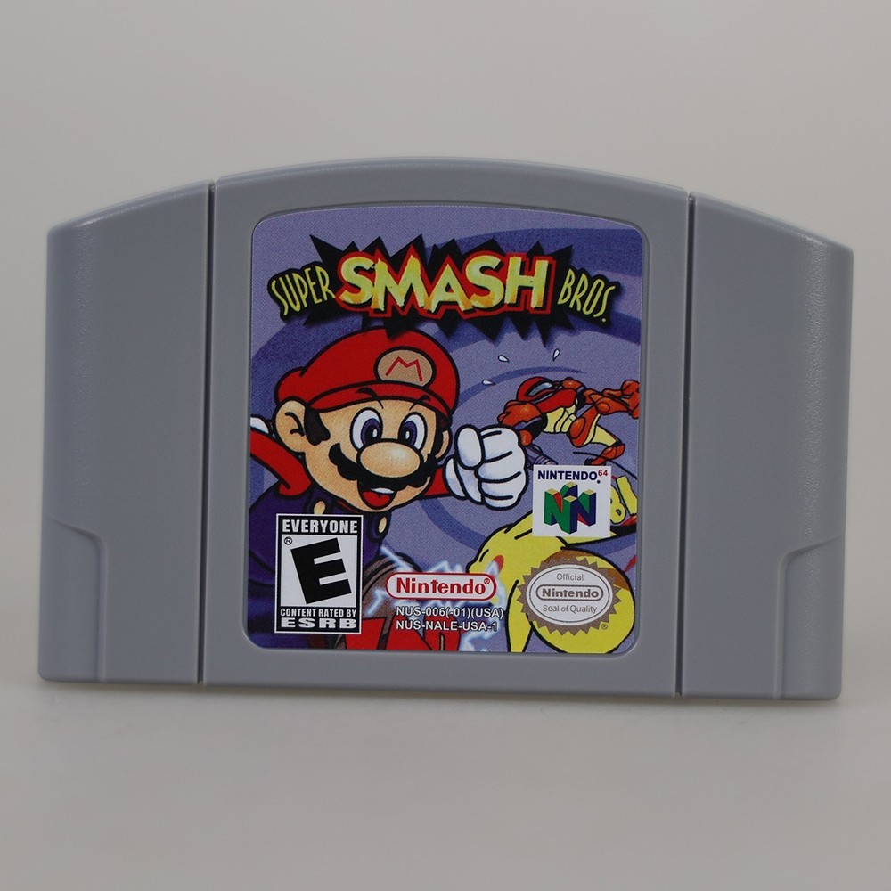 Super Smash Bros 64 Games For Nintendo N64 US Version USA Fast Shipping