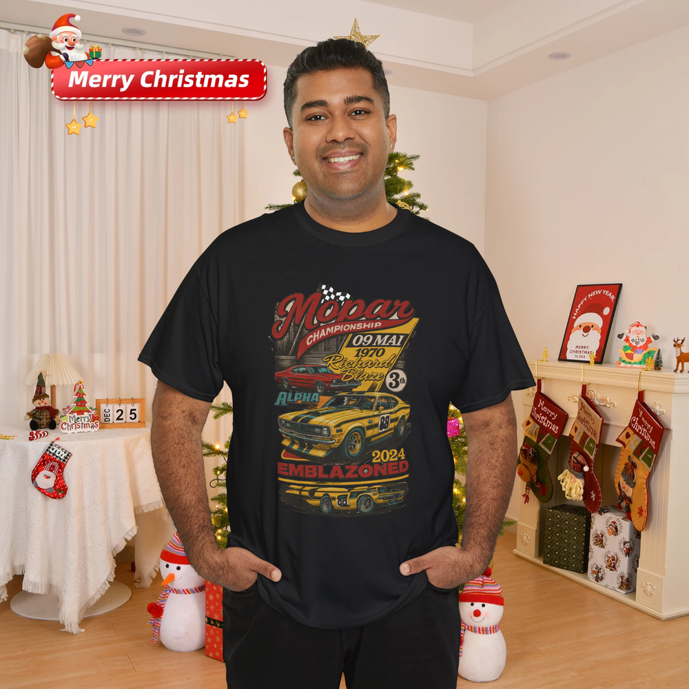 Mopar Championship 1970 Retro Muscle Car Racing T-Shirt