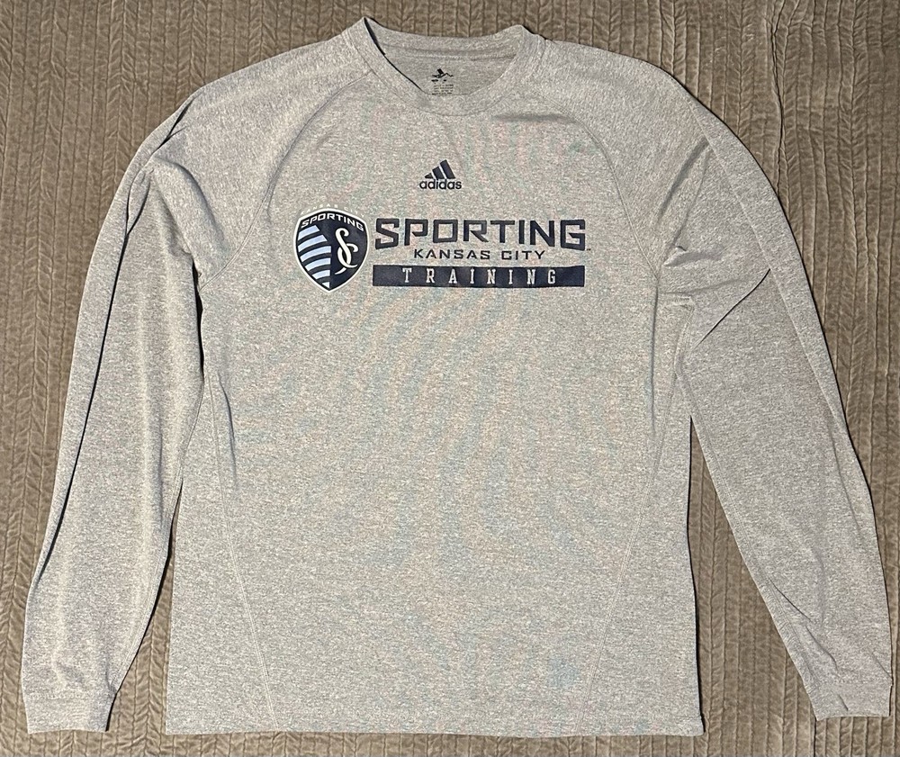Men’s Medium Sporting Kansas City Adidas Training Shirt