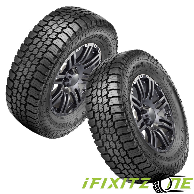 Sumitomo Encounter AT 255/70R16 Tires - 60K Mile All Terrain Truck & SUV Tires