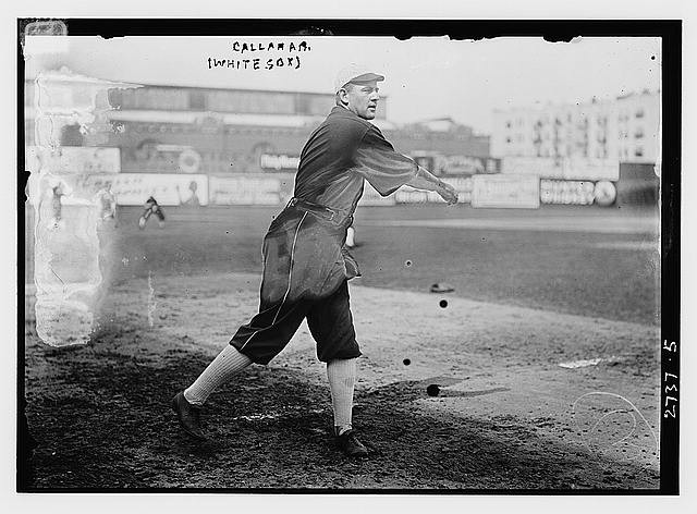 Photo:Nixey Callahan, manager, Chicago AL, at Hilltop Park, NY (baseball)