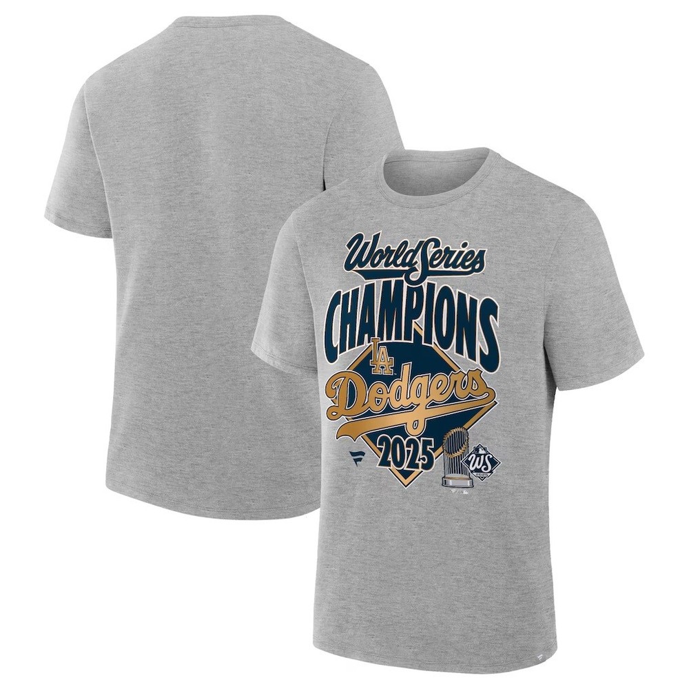 Los Angeles Dodgers 2025 World Series Champions Locker Room Shirt BIG TALL SIZES