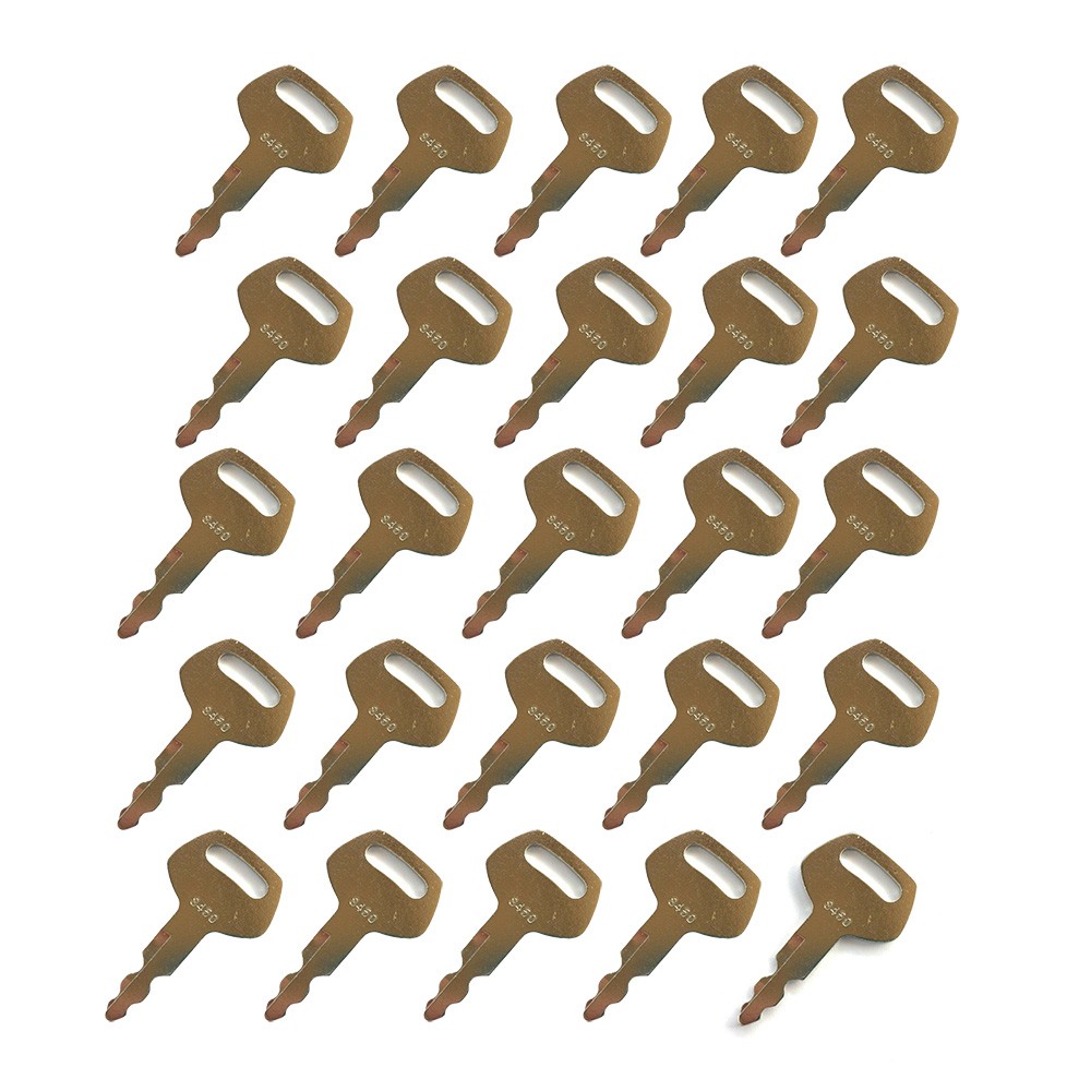 New Aftermarket 25 Pack of Keys Stamped S450 Fits Case Fits Linkbelt