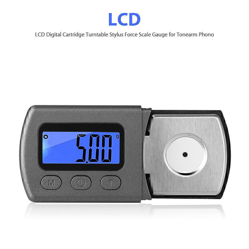 Mini LCD Digital Turntable Stylus Force Gauge for Tonearm Phono Cartridge