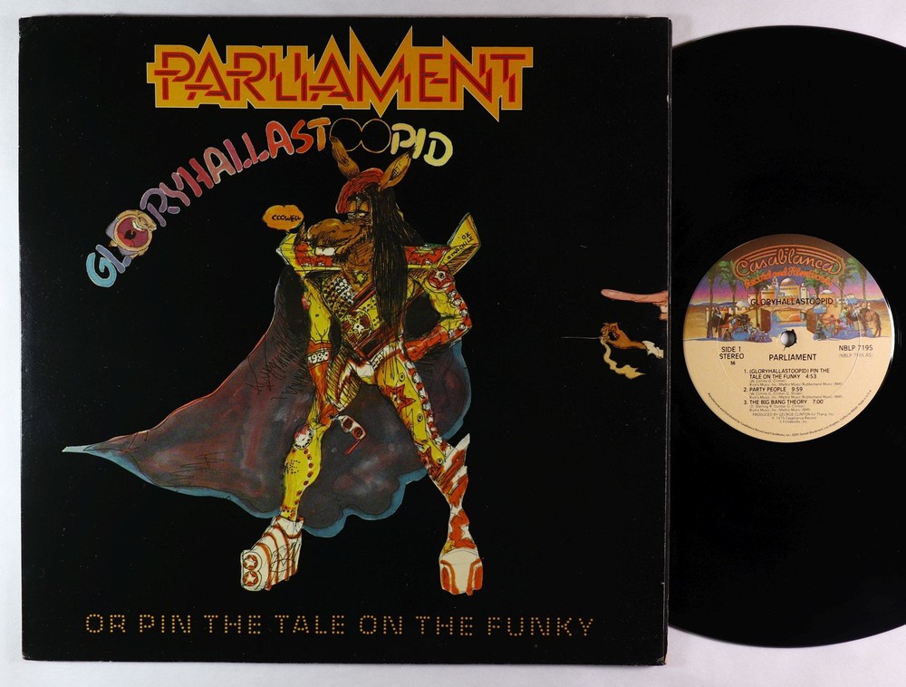 Parliament - Gloryhallastoopid LP - Casablanca VG++